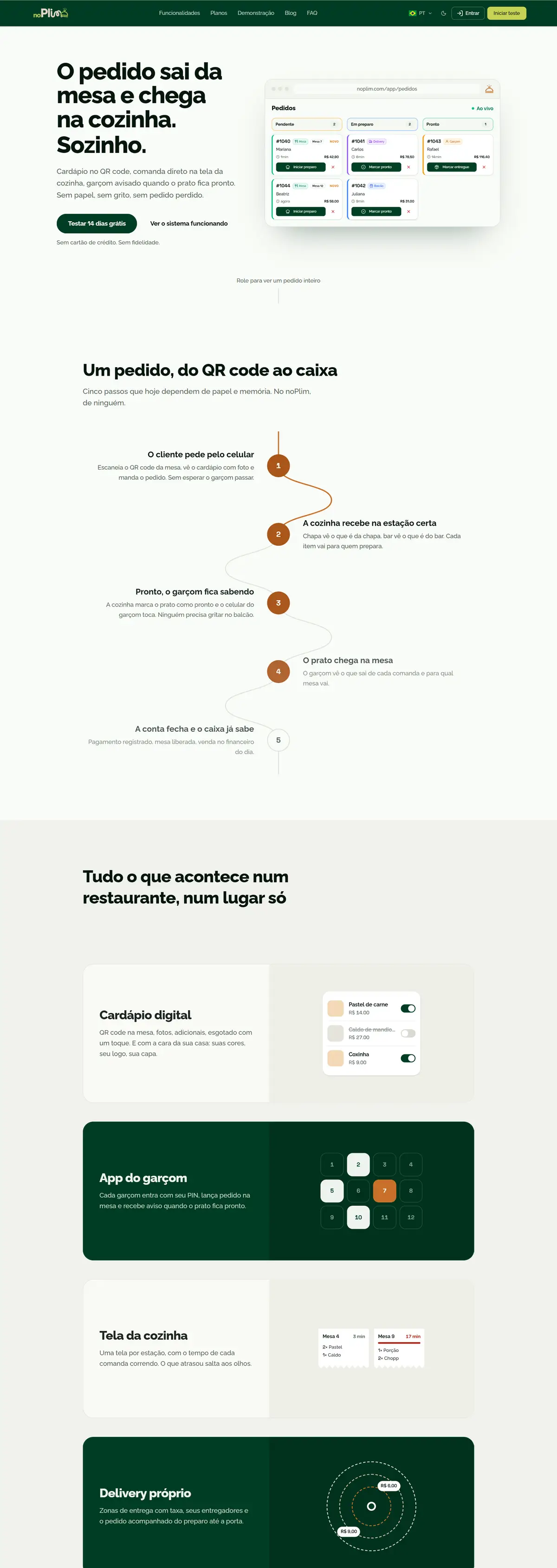 noPlim: site feito pela Ylink, rolando